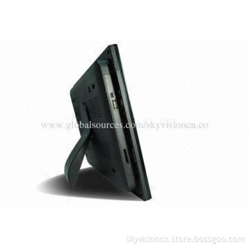 12-inch new style digital photo frame, wall mountable by VESA hole, 75*75mm